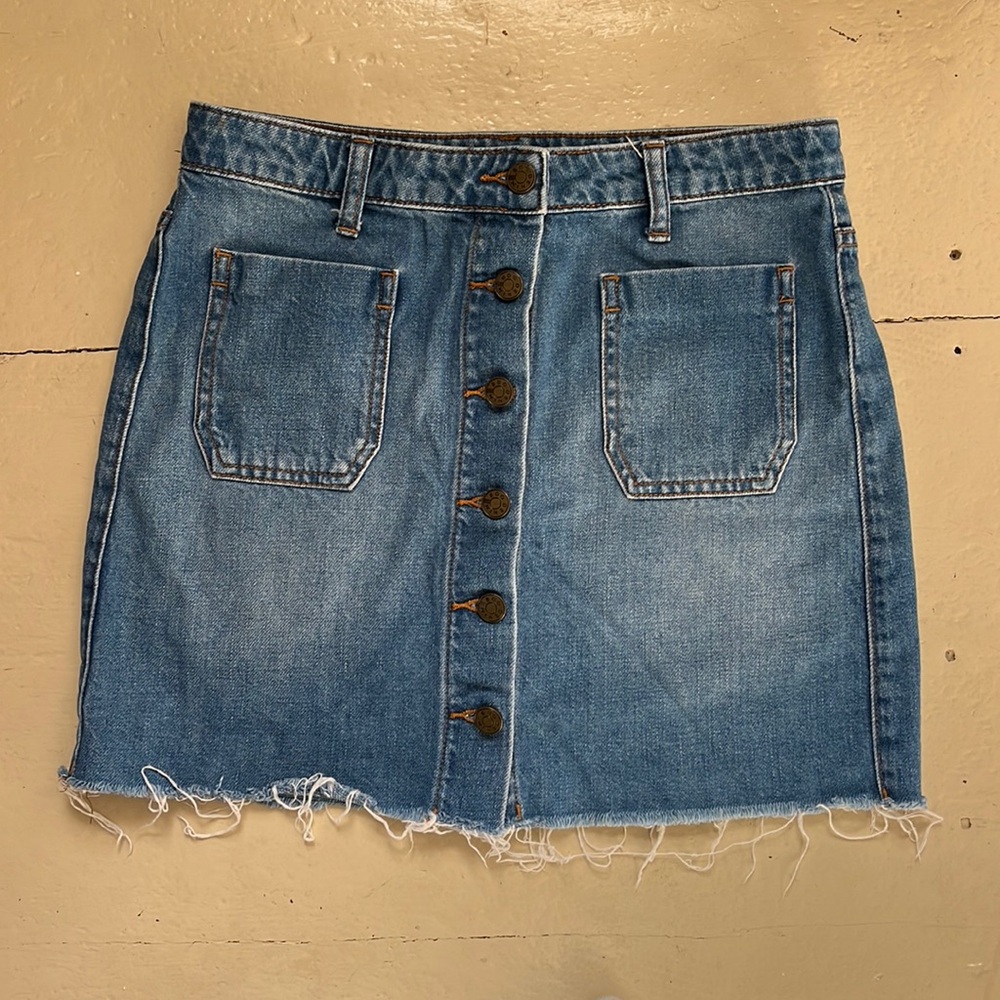UO BDG jean skirt